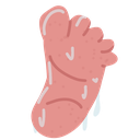 SweatyFeet Discord sticker from No Text To Speech (Clone)