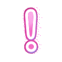1945symbolexclamation animated GIF emoji - Nuclear Joestars Middle Earth