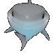 sharksillyWHAT animated emote - mrrp