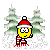 winter animated GIF emoji from KALLROULETTE COMMUNITY