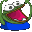 screampepe animated Discord emote | Cyberpunk Syndicate ☁୨ৎ