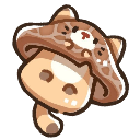 mushroomkitten Discord Emoji from The Astral Hearth