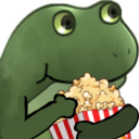 sapoWorryPopcorn Discord sticker from Die große Armee der Republik (Battlefront 2 RP)