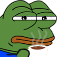 pepetea Discord sticker from ✦Sleepy Hollow✦