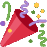 a_3uparty animated GIF emoji from 🎤 Riff-Off | Singing, Games, Daily Events, Community