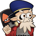 old Discord sticker from [adult squid] Never Dies