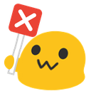 blobnope Discord Emoji from We R:ONE | Re:Envision Network