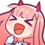 9263zerotwoveryhappy custom emote from TFTSense.GG