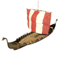longship Discord sticker from Valheim RU