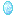 Arkenstone glowing with a bright blue light in a pixel art style.