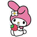 strawberry1 Discord sticker | emoji fraise🌈