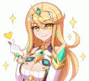 mythralove animated GIF emoji from Nep jr's server