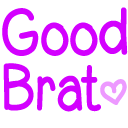 Goodbrat Discord sticker from 𓆉 𝘊ᥲrіᑲᑲᥱᥲᥒ 𝘊᥆᥎ᥱ