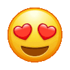 1690lovefaceemoji animated GIF emoji from عـالـم الشـريـطي 6k ⏳
