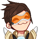 Tracer custom emote from UK Gamers 🇬🇧