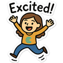Excited2 custom emote | The Core