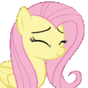 fluttershy_nod animated Discord emote | mrrp