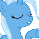 TrixieNuhUh animated Discord emote from Friendship Academy - MLP