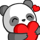 pandaa custom emote from Le pays imaginaire