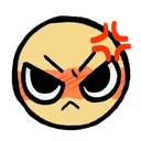 cutesy_angered Discord sticker | Pyraea
