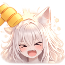 xemo_bonk Discord sticker from Xemochan