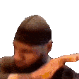 LeBron James wearing a durag and performing a rhythmic dance move.