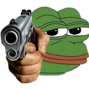 pepe_gun Discord Emoji from RŌNIN-DAN