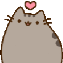 cat03pusheenlove animated emote - Study Space