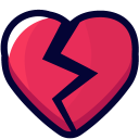 BrokenHeart Discord sticker - Kyzen's Roblox Community