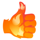firethumbsup custom emote from BDRP I Border Roleplay