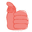 Thumbs_up_worm Discord sticker | The Sandbox