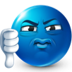 blue_thumbsdown Discord Emoji | Italian Mapping's Planet