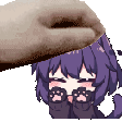 cutepurplewoman animated emote - Wolfs Server
