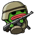 pepehunter animated GIF emoji | Dadscord | Active VC Discord • SFW • Anime • Chill • Social • Emojis • VC • Active Voice Chat