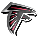 Atlanta Falcons logo shaped like a stylized letter F.