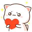 nyaahearts custom emote from ARGER ARMY