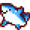 shark animated GIF emoji - ⋮ ⌗ ┆ ˚ノfishies◞ ♡