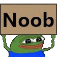 pepe_noob animated emote - Popcorn Server