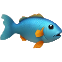 bluefish Discord sticker from The Grinder