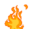 Fire animated Discord emote - The Content Cave🛖