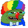 pepe_insane_honk_clown animated GIF emoji | Bitplay