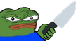Lovers_pepeStab Discord sticker | Lovers Cafe™ | Indian Discord Server • Nitro • Voice Chat • Active • India • Hangout • Gaming • SFW