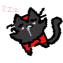 bp_darkiecat_snoozer Discord sticker - Darkitsu