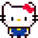 hellokittylove animated GIF emoji - ⁽¹⁸⁺⁾ miao ୨ৎ