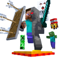 battlepng custom emote | Voice Chat Games | Minecraft Livestreams & Events