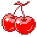 Cherries Discord sticker - ♡꒷꒦꒦꒷♡Sweetopia♡꒷꒦꒦꒷♡