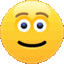 Four yellow smiley faces in a row showing a progression from a neutral smile to a wide-eyed shocked expression.