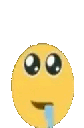 drool_face_bounce_fast animated Discord emote | /Yozakura #400
