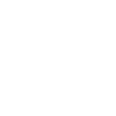 Venus symbol rendered in white pixels against a solid black background.