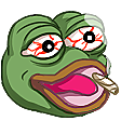 PepeSmoke custom emote | Speed Wallet